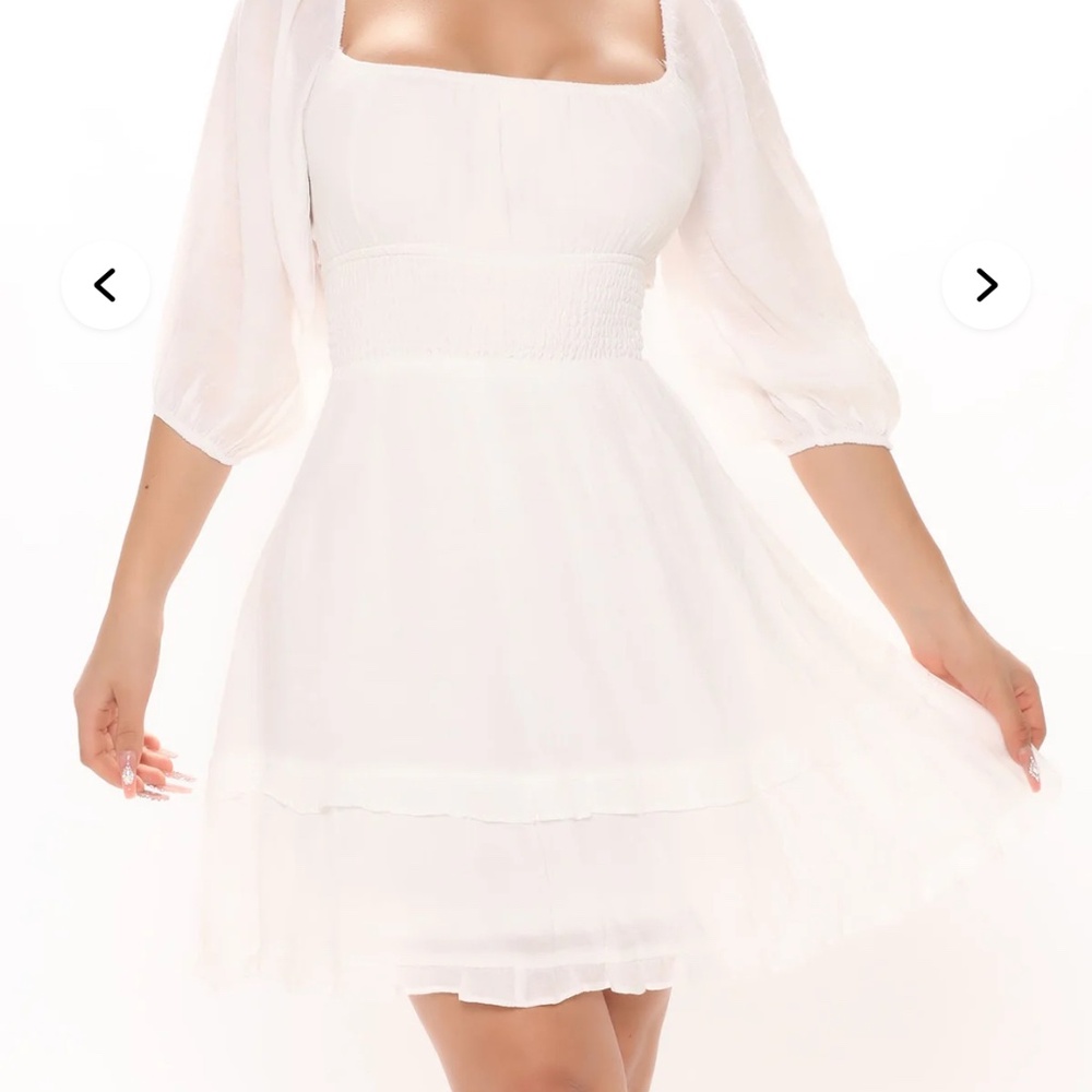 Fashion Nova White Dress